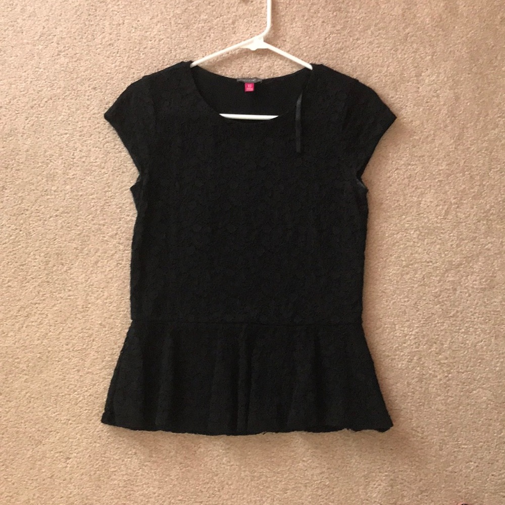 Vince Camuto Lace Peplum